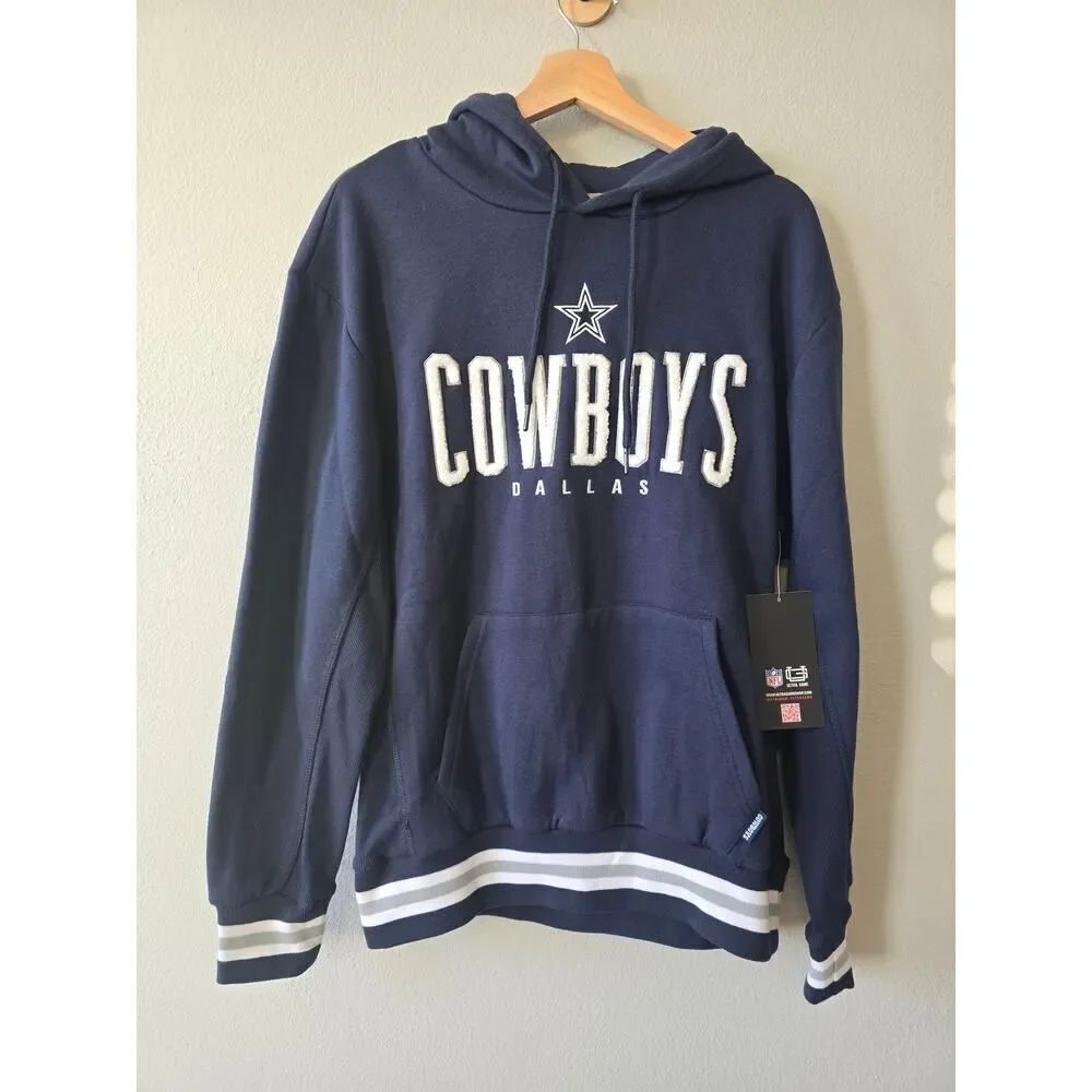 Dallas Cowboys NFL Hoodie Ultra Game Mens M Navy Pullover NWT